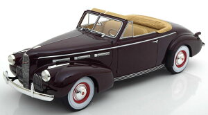 BOS 1/18 T[ V[Y 50 JuI 1940 _[Nbh LASALLE SERIES 50 CABRIOLET 1940 DARK RED LIMITED 504 ITEMS