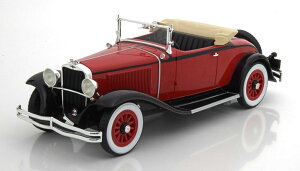 BOS 1/18 _bWGCg DG JuI XpC_[ I[v bhubN DODGE EIGHT DG CABRIOLET SPIDER OPEN 1934 RED BLACK