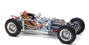 CMC 1/18 `A D50 tF[ [O V[V INCLUDING BASE PLATE 1955 LANCIA - D50 FERRARI ROLLING CHASSIS INCLUDING BASE PLATE 1955 SILVER