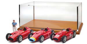 CMC 1/18 tF[ bL[Zbg Fangio D50 F1[h`sI 3Zbg FERRARI - SET 3X F1 D50 LONG NOSE N 1 GERMAN GP 1956 J.M.FANGIO WORLD CHAMPION - F1 D50 SHORT NOSE N 1 ENGLAND GP 1956 J.M.FANGIO - F1 D50 N 26 MONZA I