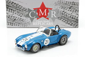 CMR 1/18 シェルビー コブラ 427 レーシング #21 ブルー ホワイト Shelby Cobra 427 Racing #21 blue / white