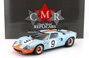 CMR 1/12 tH[h GT 40 MK I Gulf #9 }24 1968 D Ford Winner 24h LeMans 1968 Rodriguez, Bianchi J. W. Automotive Engineering Ltd