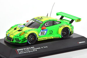 CMR 1/43 �|���V�F 911 (991) GT3 R #912 �j�����u���N�����N 2018 �D���� #912 Porsche Winner 24h Nrburgring Manthey Racing Richard Lietz, Patrick Pilet, Fred Makowiecki, Nick Tandy