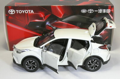 トヨタ特注 1/18 トヨタ C-HR ホワイト Toyota IZOA｜Reowide モデルカー カタログ SHOP