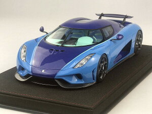 teBA[g 1/18@Avanstyle P[jOZO [WF[ u[ 498 Avanstyle Koenigsegg Regera Blue Limited Edition quantity 498 frontiart