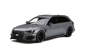 GTスピリット 1/18 アウディ RS4-R ABT 2019 グレー B9 AUDI RS4 Avant A4 GREY