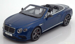 GTXsbg 1/18 xg[ R`l^ GT V8 S Ro[`u 2014 u[ 1000 Bentley Continental Convertible bluemetallic Limited Edition 1000 pcs