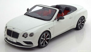 GTXsbg 1/18 xg[ R`l^ GT V8 S Ro[`u 2014 zCg 504 Bentley Continental GT V8S Convertible 2014 white Limited Edition 504 pcs
