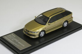 ハイストーリー Hi-Story 1/43 ホンダ アコード ワゴン SiR スポイラー 2000 CL2 ブレイズゴールドメタリック Honda Accord Wagon