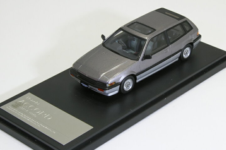 楽天市場 ハイストーリー Hi Story 1 43 ホンダ アコード エアロデッキ ガンメタル シルバー 1985 Honda Accord Aero Deck Ca Reowide モデルカー カタログ Shop