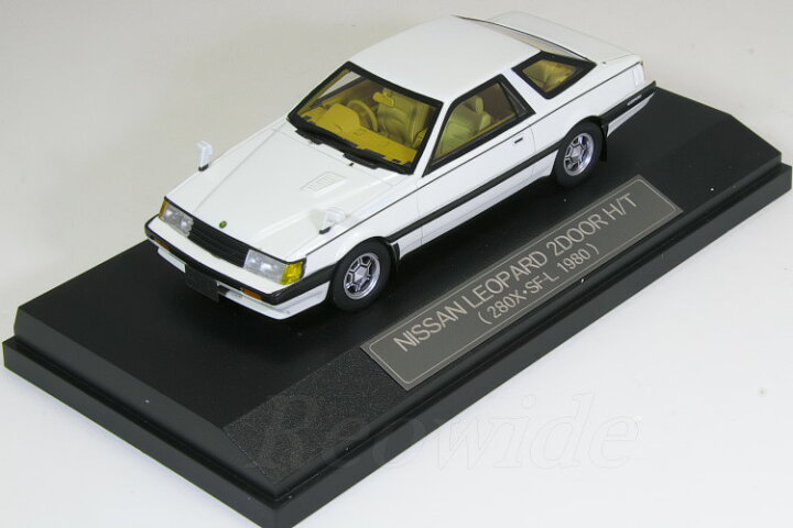 楽天市場】Hi-Story 1/43 日産 レパード 2ドア ハードトップ 280X SF-L