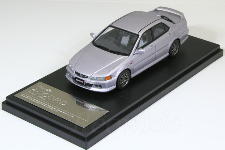 楽天市場】Hi-Story 1/43 ホンダ アコード ユーロ R サテンシルバー 