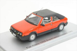 KESS 1/43 �t�B�A�b�g ���g�� �x���g�[�l 100S �X�[�p�[�J�u���I �N���[�Y�h 1985 ���b�h�u���b�N FIAT - RITMO BERTONE 100S SUPERCABRIO CLOSED 1985 RED BLACK LIMITED 250 ITEMS