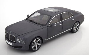  1/18 xg[ ~Uk Xs[h 2015 }bg_[NO[ Bentley Mulsanne Speed 2015 matt-darkgrey