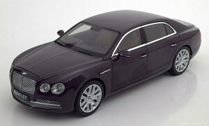  1/18 xg[ tCOXp[ W12 oCIbg XyVGfBV Bentley Flying Spur W12 Damson dunkelviolett-metallic special edition of Bentley