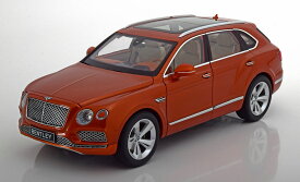 京商 1/18 ベントレー ベンテイガ 2017 オレンジメタリック スペシャルエディション Bentley Bentayga 2017 orange-metallic special edition of Bentley