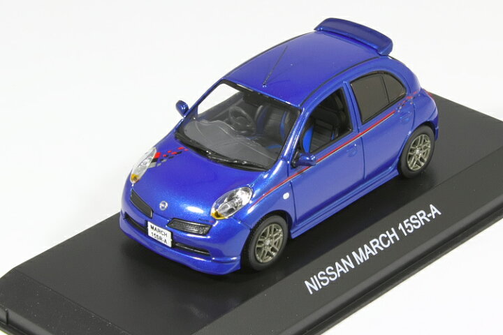 楽天市場】＜中古品＞京商 1/43 日産 マーチ 15SR-A ニスモ ストライプ 