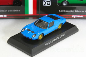  1/64 {M[j O ~E P400 Miura ~jJ[RNV 2018@Kyosho 1/64 Lamborghini 2018 Minicar lottery