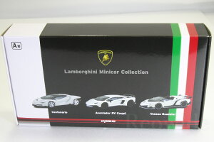  1/64 {M[j A܁ip[zCgj3ԎZbg ~jJ[RNV 2018@Kyosho 1/64 Lamborghini 2018 Minicar lotteryAF^h[ SV N[y / Fl[m [hX^[ / `F