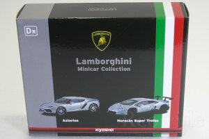  1/64 {M[j D܁iVo[j2ԎZbg ~jJ[RNV 2018@Kyosho 1/64 Lamborghini 2018 Minicar lotteryAXeI / EJEX[p[gtFI