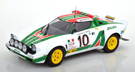 ミニチャンプス 1/18 ランチア ストラトス モンテカルロ 1976 優勝車 #10 402台限定 Lancia Stratos Winner Rally Monte Carlo Alitalia Munari/Mai