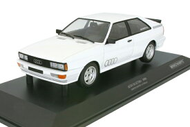 ミニチャンプス 1/18 アウディ クワトロ 1980 ホワイト Audi Quattro