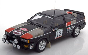 ~j`vX 1/18 AEfB Ng #12 [ |gK 1981 300 Audi Quattro No 12 Rally de Portugal 1981 Mouton/Pons Limited Edition 300 pcs