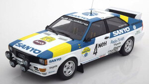 ~j`vX 1/18 AEfB Ng [ XEF[f 1982 D 350 Audi Quattro Winner Rally Sweden 1982 Blomqvist/Cederberg Limited Edition 350 pcs