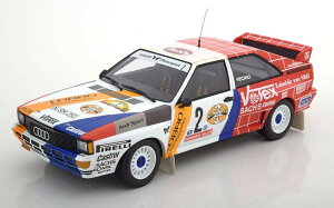 ~j`vX 1/18 AEfB Ng A2 [ tXbN 1984 D 300 Audi Quattro A2 Winner Hunsrueck Rally 1984 Demuth/Lux Limited Edition 300 pcs