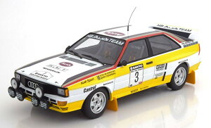 ~j`vX 1/18 AEfB Ng A2 #3 [ j[W[h 1984 D 300 Audi Quattro A2 No 3 Winner Rally New Zealand 1984 Blomquist/Cederberg Limited Edition 300 pcs with Decals