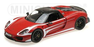 ~j`vX 1/18 |VF 918 XpC_[ Pack Weissach bh / zCg stripes porsche 918 Spyder Pack Weissach red / white stripes