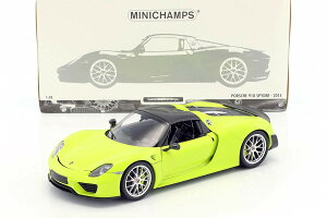 ~j`vX 1/18 |VF 918 XpC_[ Pack Weissach CgO[ J[{ porsche 918 Spyder light green / carbon