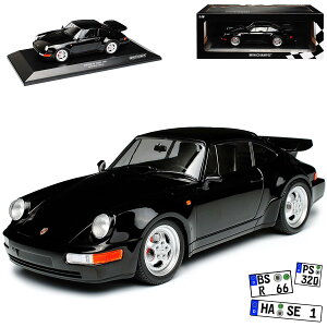 ~j`vX 1/18 |VF 911 (964) ^[{ 1990 ubN Porsche 911 (964) Turbo 1990 black Limited Edition 504 pcs