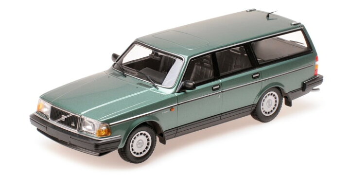 楽天市場】ミニチャンプス 1/18 ボルボ 240GL ブレーク 1986 グリーン 
