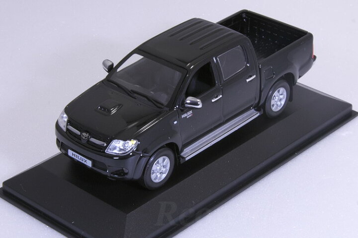 楽天市場】ミニチャンプス 1/43 トヨタ ハイラックス 2006 ブラック 