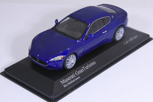 ~j`vX 1/43 }ZeB Oc[X 2008 u[ Maserati Granturismo BLU MEDITERRANEO