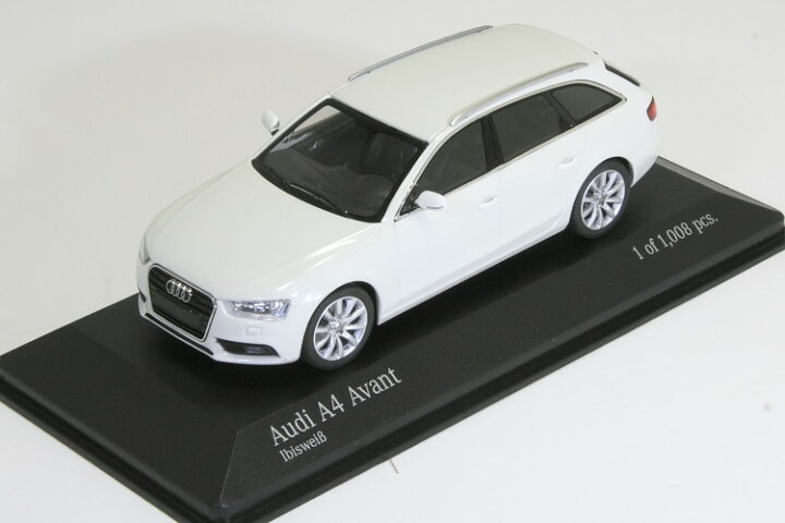 楽天市場】ミニチャンプス 1/43 アウディ A4 Avant B8 2011 ホワイト 