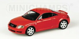 ミニチャンプス 1/43 アウディ TT クーペ 2000 ブリリアントレッド 8N Audi Coupe Brilliant Red