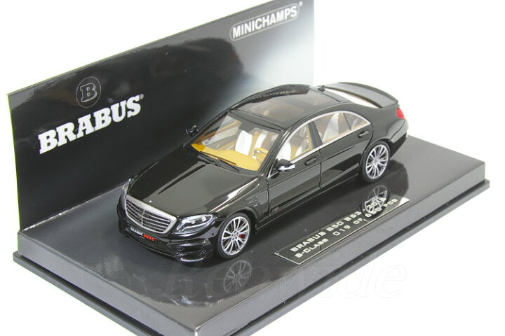 楽天市場】ミニチャンプス 1/43 ブラバス 850 メルセデスベンツ S63 S 