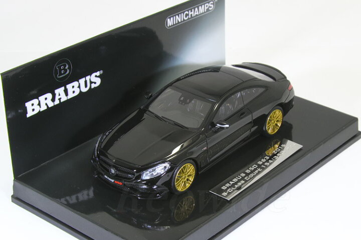 楽天市場】ミニチャンプス 1/43 ブラバス 850 メルセデスベンツ S63 S 