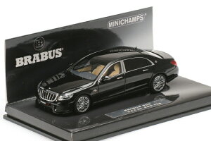 ~j`vX 1/43 ZfX uoX 900 based Maybach S 600 2015 ubN 600 Mercedes Brabus black Limited Edition 600 pcs