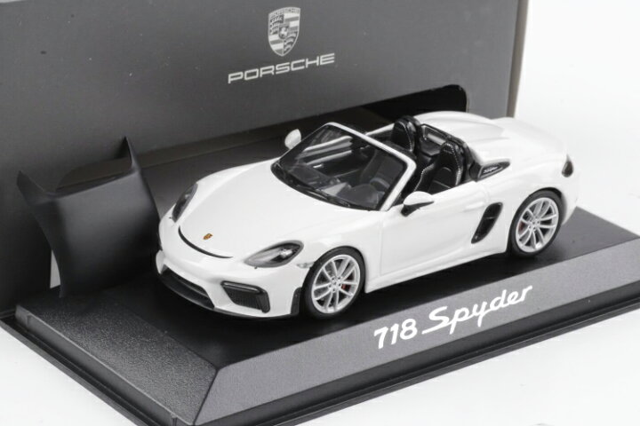 楽天市場】ミニチャンプス 1/43 ポルシェ ボクスター スパイダー 718 