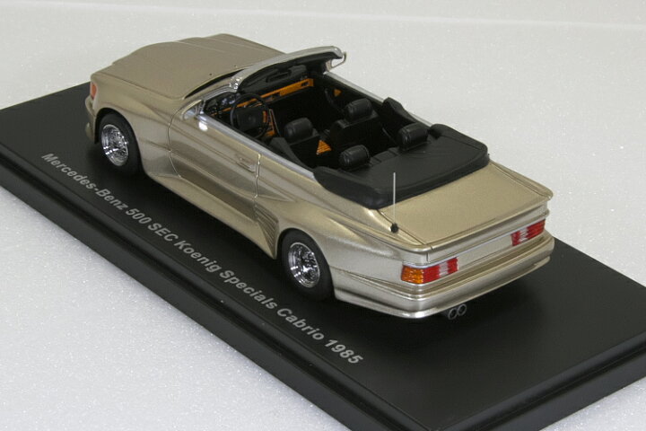 楽天市場】NEO ネオ 1/43 メルセデス・ベンツ 500 SEC ケーニッヒ 1985 