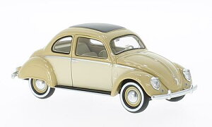 NEO SCALE MODELS 1/43 tHNX[Q Stoll N[y _[Nx[W/Cgx[W VW Coupe, dunkelbeige/hellbeige