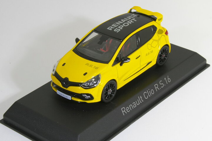 楽天市場】ノレブ 1/43 ルノー クリオ R.S. 16 2016 Renault Clio RS