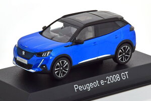 mu 1/43 vW[ e-2008 GT 2020 u[^bN ubN Peugeot bluemetallic black
