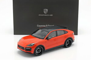 �m���u 1/18 �|���V�F �J�C�G�� S �N�[�y 2019 �I�����W Porsche Cayenne Coupe lava orange