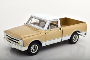 Ertl/Auto World 1/18 V{[ C-10 sbNAbv 1968 CgS[h zCg 1002 Chevrolet Pick Up lightgold white Limited Edition 1002 pcs