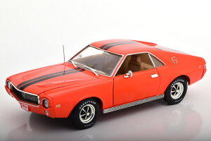 Ertl/Auto World 1/18 AMC AMX 1969 �I�����W�u���b�N orange black