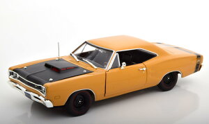 Ertl/Auto World 1/18 �_�b�W �R���l�b�g �X�[�p�[ �r�[ 1969 ���C�g�u���E�� �u���b�N���~�e�b�h 300����� Dodge Coronet Super Bee lightbrown black Limited Edition 300 pcs